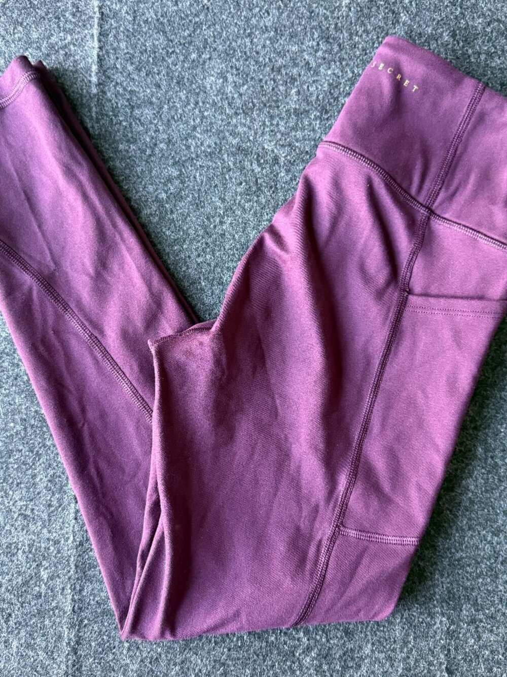 Victoria's Secret Plum Leggings Size 4